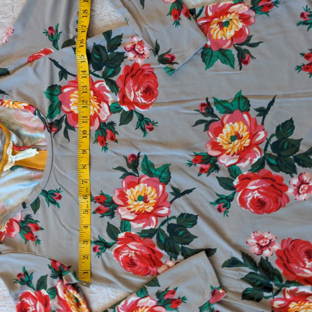 Matilda Jane I'm A Dreamer Floral Print Dress Size Small - Picture 4 of 7